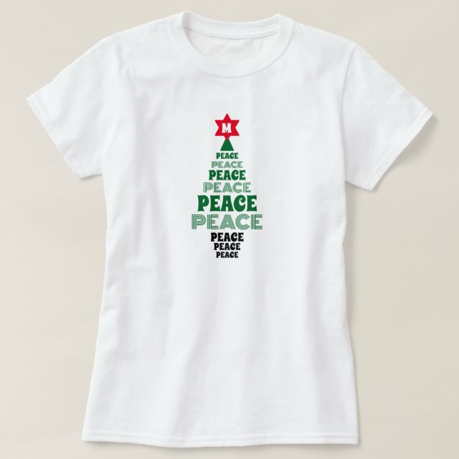 Niedlicher Weihnachtsbaum Custom Ursprünglicher We T-Shirt (Design vorne)