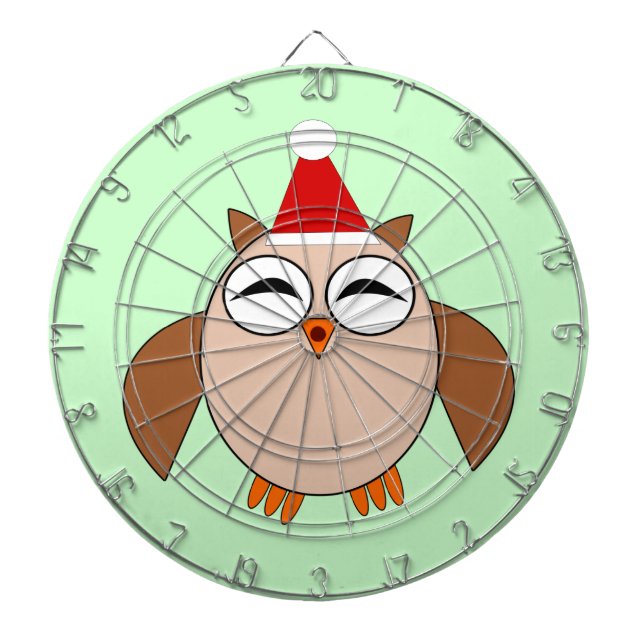 Niedlicher Weihnachtsbaum Dartscheibe (vorne)