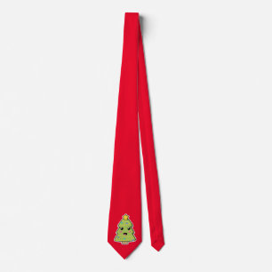 Niedlicher Weihnachtsbaum Krawatte