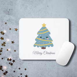 Niedlicher Weihnachtsbaum-Mauspad Mousepad