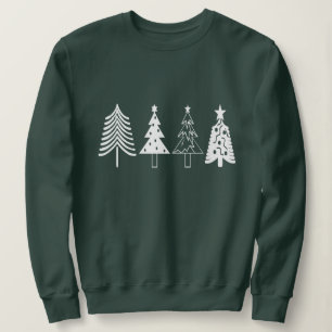 Niedlicher Weihnachtsbaum Sweat Shirt