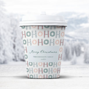 Niedlicher Weihnachtsbecher Pappbecher