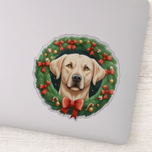 Niedlicher Weihnachtsbold Aufkleber