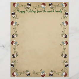 Niedlicher Weihnachtsbrief