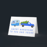 Niedlicher Weihnachtscamper LKW-Anhänger Vintag RV Karte<br><div class="desc">Anpassbare Karte,  Fügen Sie Ihren eigenen Text an der Innenseite oder vor der Karte hinzu. Ändern Sie auch die Hintergrundfarben. Karo meinen Shop für mehr Designs oder lass mir wissen,  ob Sie etwas Angewohntes wollen.</div>