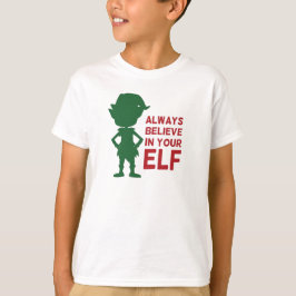 Niedlicher Weihnachtself Holiday Gedeckter Sonnenp T-Shirt