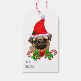Niedlicher Weihnachtsfeiertag Geschenkanhänger