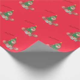 Niedlicher Weihnachtsfeiertag Geschenkpapier
