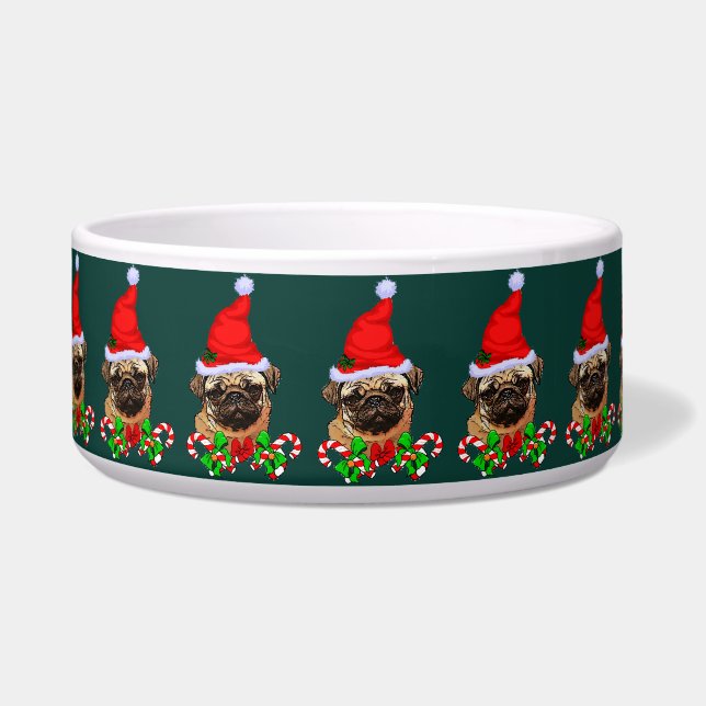 Niedlicher Weihnachtsfeiertag Napf (Vorderseite)