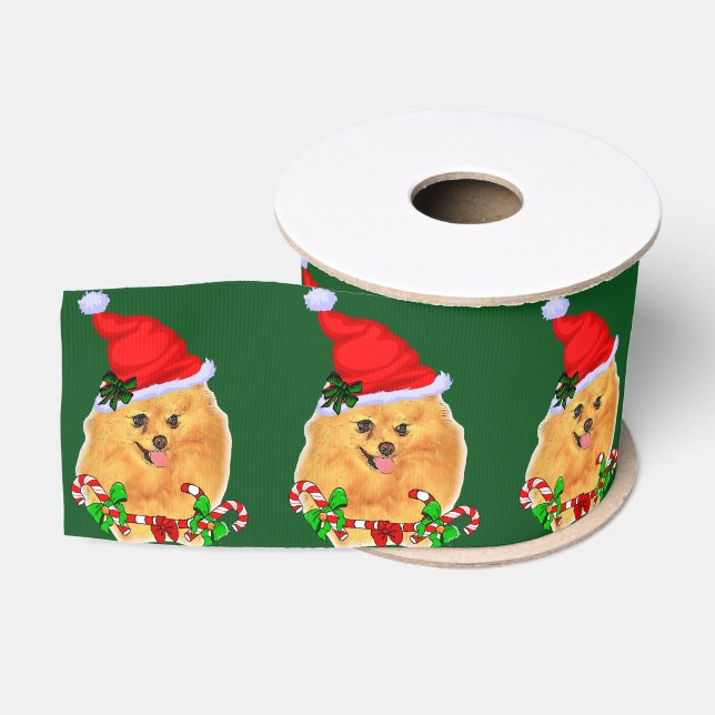 Niedlicher Weihnachtsfeiertag Ripsband (Spule)