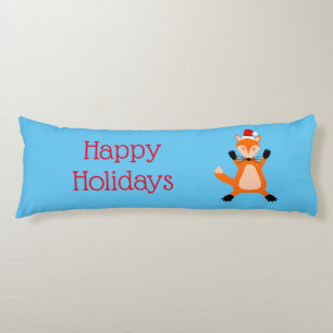 Niedlicher Weihnachtsfox Custom Seitenschläferkissen