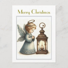 Niedlicher Weihnachtsgel Postkarte