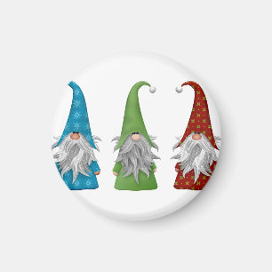 Niedlicher Weihnachtsgnome  Magnet