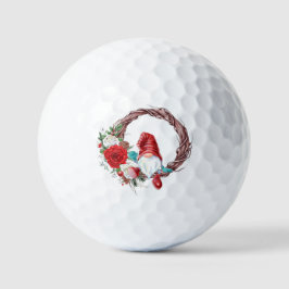 Niedlicher Weihnachtsgottesdienst Golfball