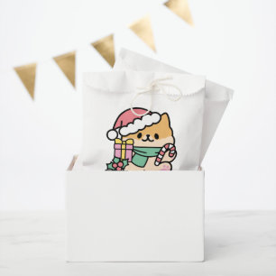 Niedlicher Weihnachtshund - Yappy Howlidays Geschenktütchen