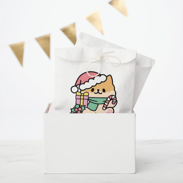 Niedlicher Weihnachtshund - Yappy Howlidays Geschenktütchen (Party)