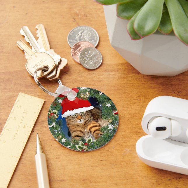 Niedlicher Weihnachtskalender Schlüsselanhänger (Schreibtisch)