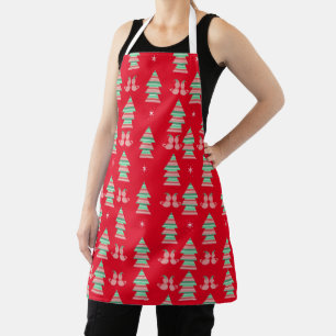 Niedlicher Weihnachtskalender Weihnachten Weihnach Schürze