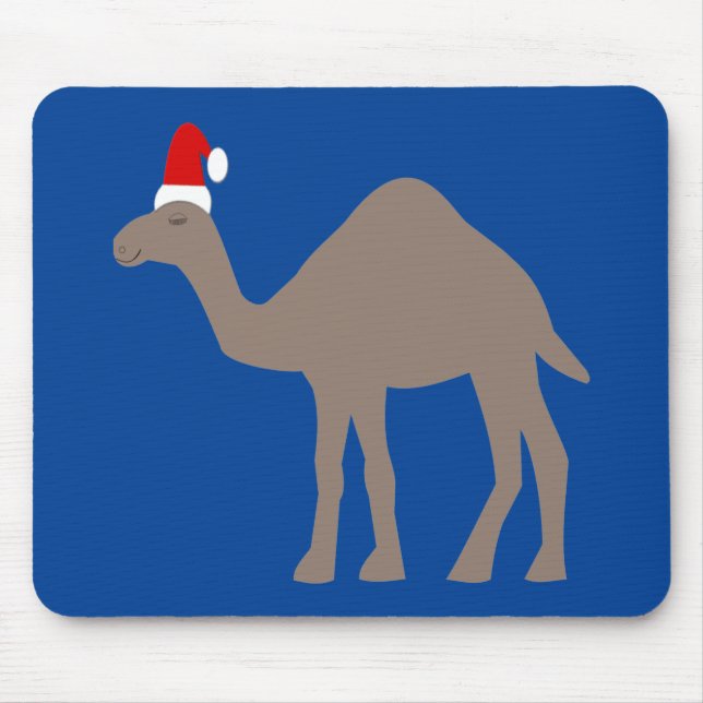 Niedlicher Weihnachtskamel Mousepad (Vorne)