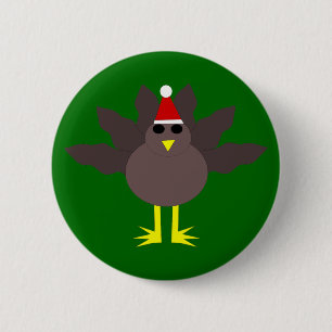 Niedlicher Weihnachtsknopf Button