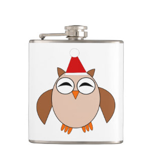 Niedlicher Weihnachtskolben Flachmann
