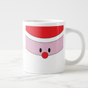 Niedlicher Weihnachtsmann Jumbo-Tasse
