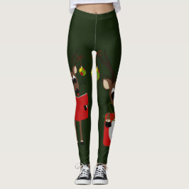 Niedlicher Weihnachtsmann Leggings