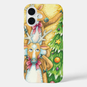 Niedlicher Weihnachtsmann mit Weihnachtsbaum-Star title_seo2
