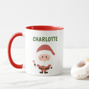 Niedlicher Weihnachtsmann Personalisiert Frohe Wei Tasse