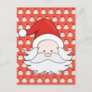 Niedlicher Weihnachtsmann Postkarte