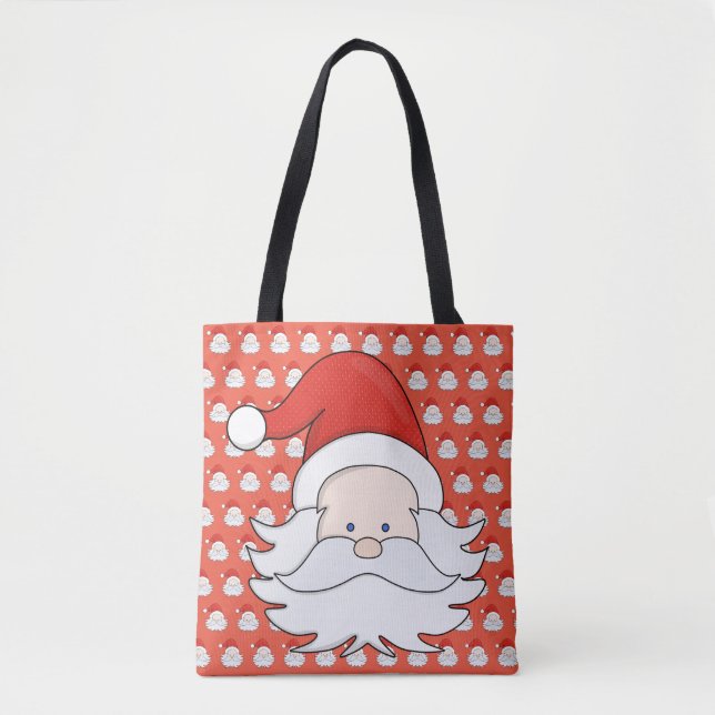 Niedlicher Weihnachtsmann Tasche (Vorderseite)
