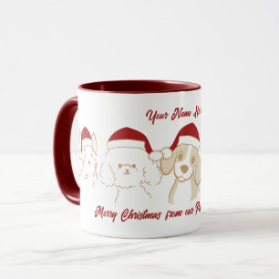 Niedlicher Weihnachtsmann Tasse