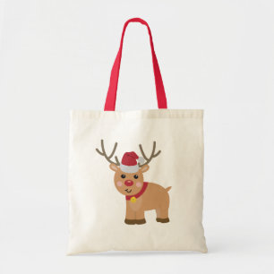 Niedlicher Weihnachtsmann Tragetasche