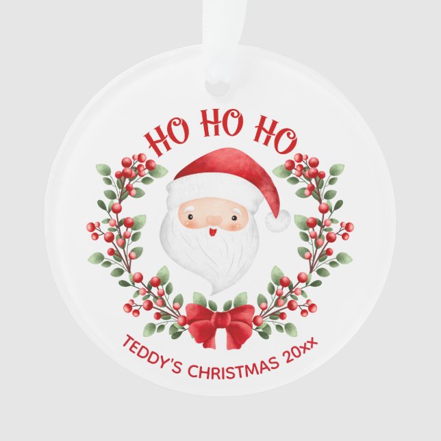Niedlicher Weihnachtsmann Weihnachten - Akryler Or Ornament (Vorderseite)