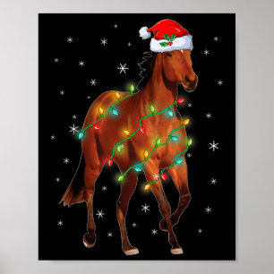 Niedlicher Weihnachtsmann Weihnachten Weihnachten Poster