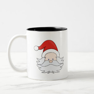 Niedlicher Weihnachtsmann Zweifarbige Tasse