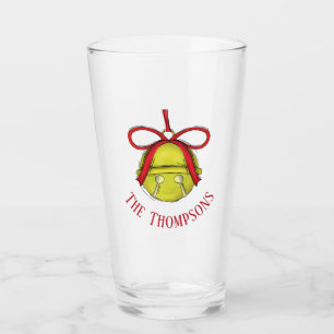 Niedlicher Weihnachtsname Glas