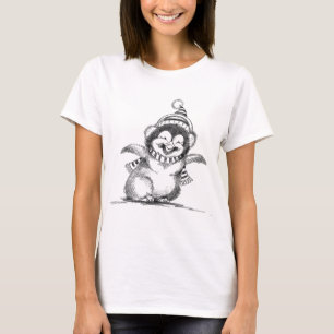 Niedlicher Weihnachtspenguin, Happy Baby Bird T-Shirt