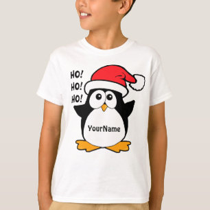 Niedlicher WeihnachtsPenguin personifizieren T-Shirt