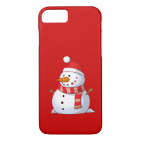 Niedlicher Weihnachtsschneemann