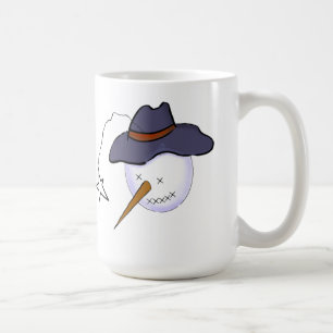 Niedlicher Weihnachtsschneemann Kaffeetasse