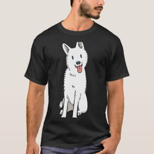 Niedlicher Weißer Hirte T-Shirt