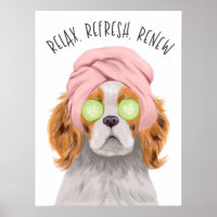 Niedlicher Wellness-Center Hunde entspannen Erneue