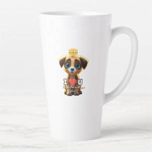 Niedlicher Welpe Milchtasse