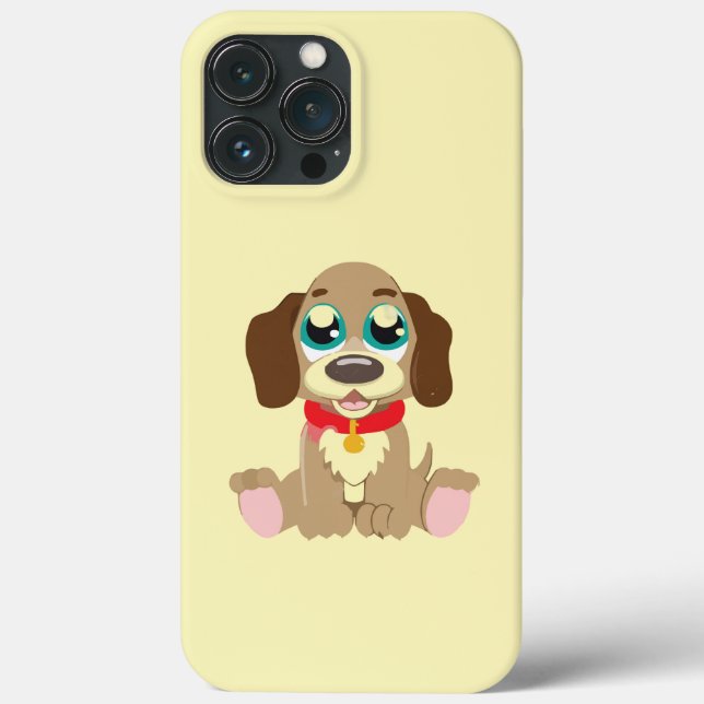 Niedlicher Welpe mit schönen Augen Case-Mate iPhone Hülle (Rückseite)