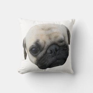 Niedlicher Welpe Mops Dog Friend ... か わ い い 犬 子 Kissen