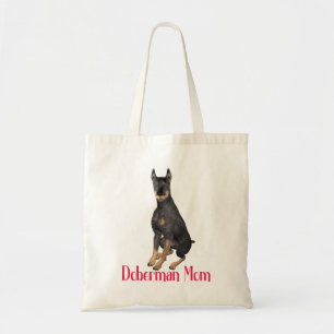 Niedlicher Welpen-Hund Lover-Geschenk Doberman Pin Tragetasche