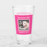 Niedlicher Welpenhund Foto Geburtstag Nummer 5 Ros