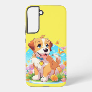 Niedlicher Welpenhund Samsung Galaxy Hülle