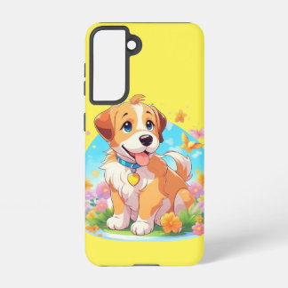 Niedlicher Welpenhund Samsung Galaxy Hülle